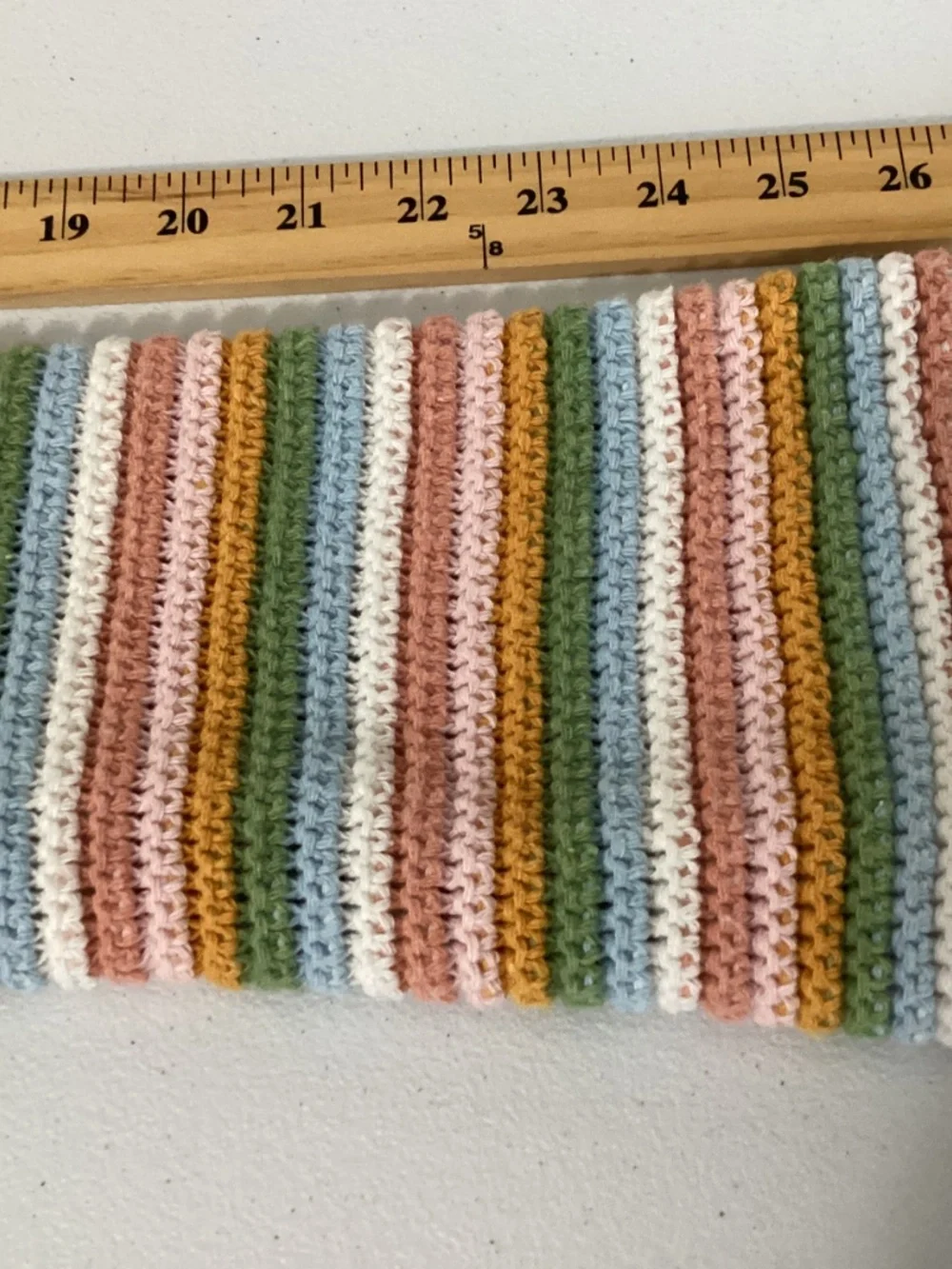 Emory Park Striped Crochet Cropped Sweater Top Boho Size Small NWOT Cottagecore
